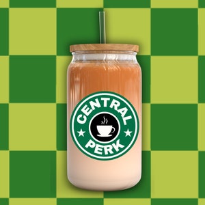 Central Perk Friends Bierdose aus Glas