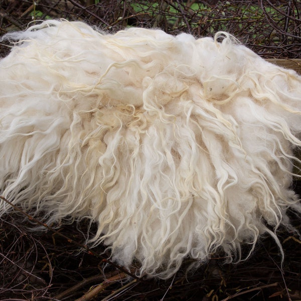 Coussin d'assise en peau de mouton feutrée