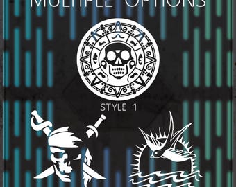 Pirate of the Caribbean Decals