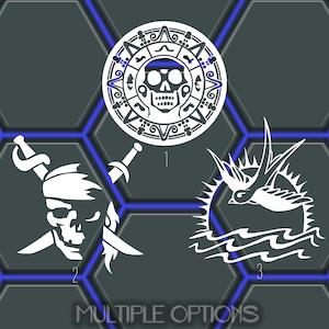 Pirate of the Caribbean Decals