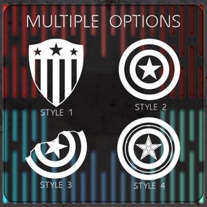 Cap's Shield Decals