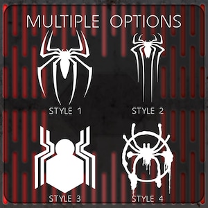 Spider Symbols Decals