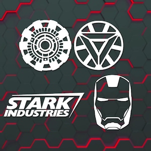 Iron Man Vinyl Decals