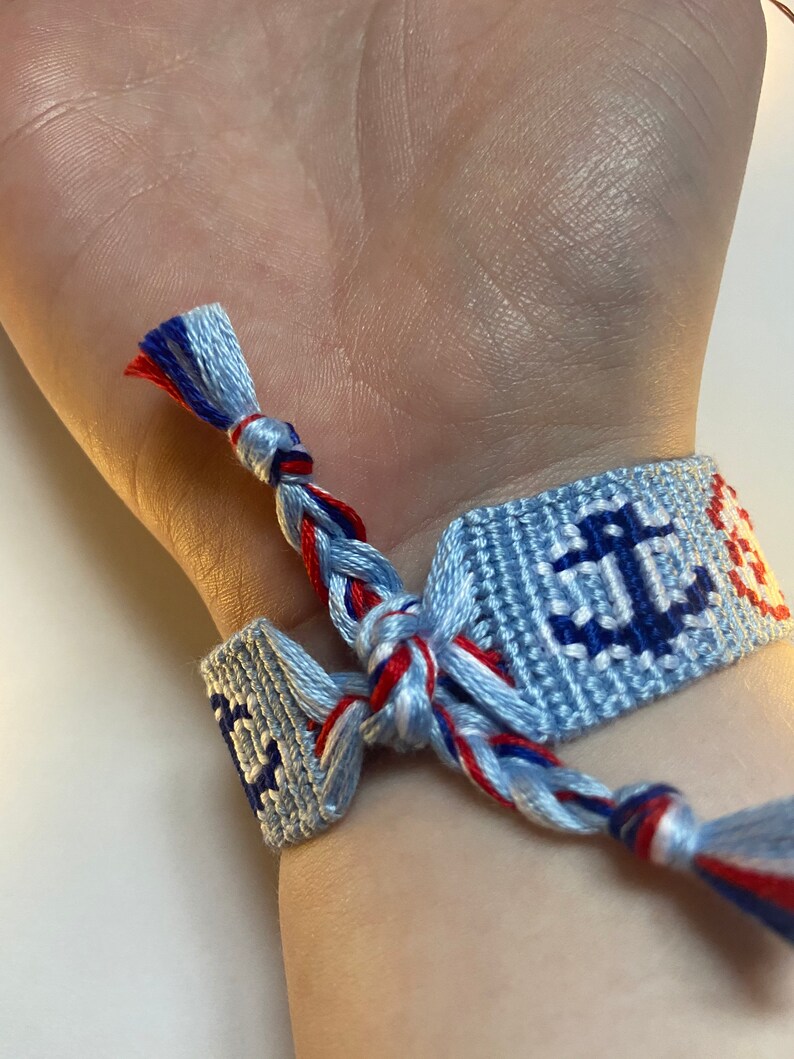 Stranger Things Scoops Ahoy Friendship Bracelet Etsy