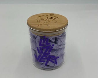 Lil Uzi Vert Laser Engraved Smell Proof Stash Jar