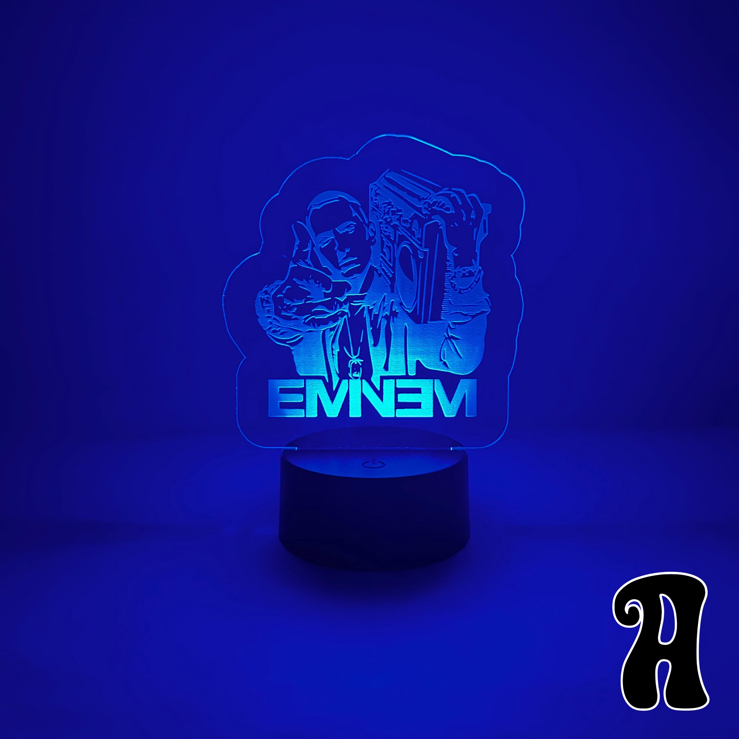 Eminem, Slim Shady Acrylic Led Glow Sign - Etsy