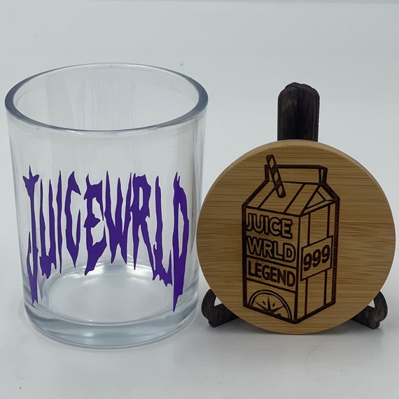 Juice WRLD Juice Box 6 Fl Oz Laser Engraved Smell Proof Stash Jar