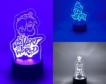 Lil Uzi Vert Acrylic Led Glow Sign