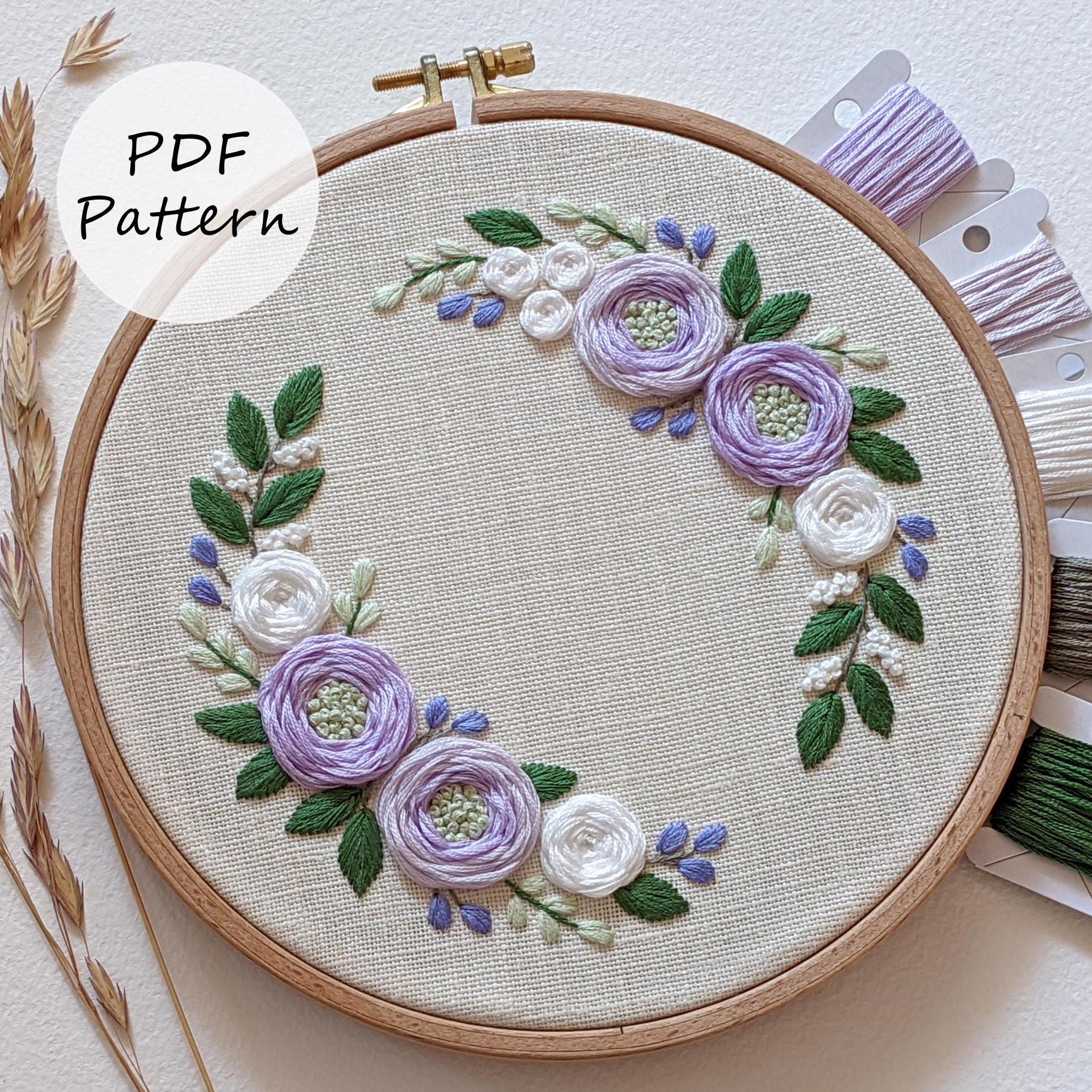 【ライラックさま】vintage picture ❀お花とフラワーベースの刺繍絵 ライラックさま】vintage picture ❀お花とフラワーベースの刺繍