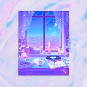 Sternenklare Gelassenheit: Eine Lofi-Nacht in der Stadt