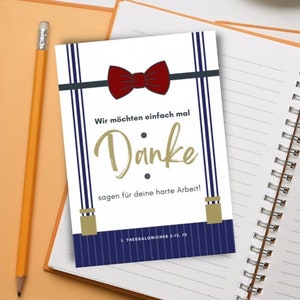 Postkarte "Danke Bruder" – Ermutigungskarte für die Älteste | JW Geschenkidee | Geschenk zur Ältestenschule