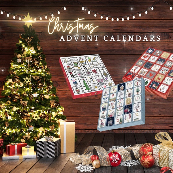 Christmas Advent Calendar|Wax Melt Advent Calendar| Advent Calendar for adults|Christmas Countdown|Tart Advent Calendar|Gifts for her