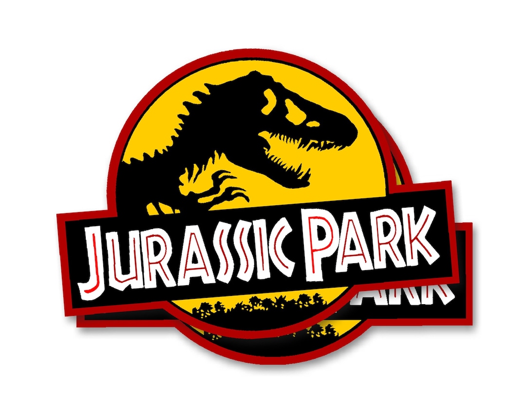 Jurassic Park Movie Decals or Magnets Pair 2 Permanent or Magnetic ...