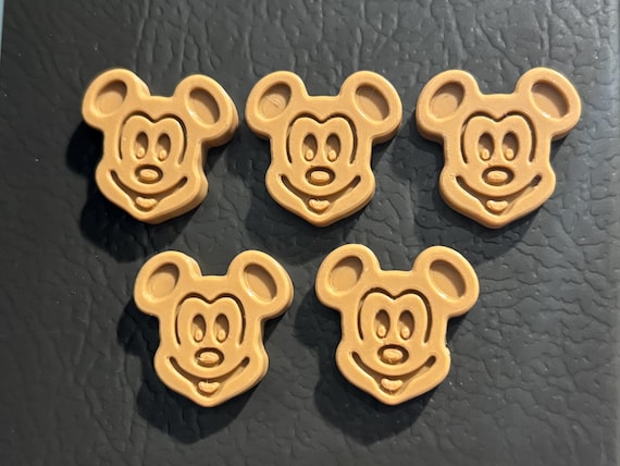 Mickey Waffle refrigerator magnets - Disney Cruise Fish Exchange gift idea - teacher classroom mouse themed - discount for 3, 6 or 12 pack