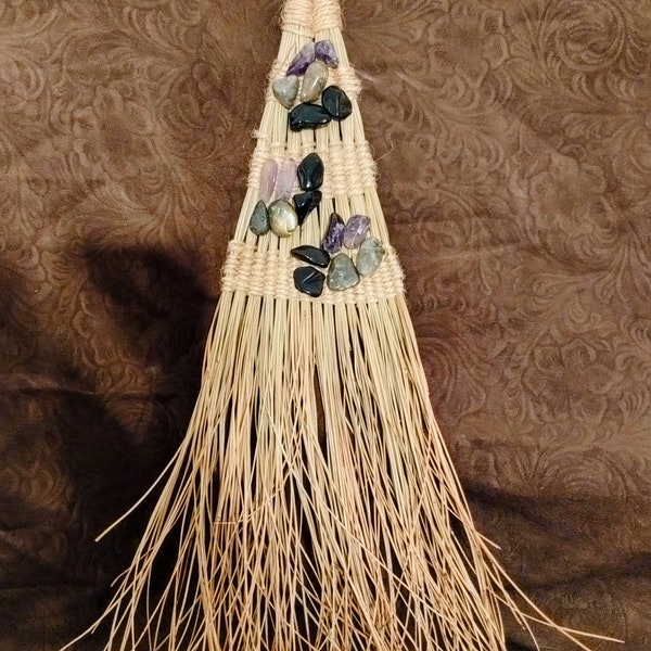 Ceremonial Pine Broom 15 inch