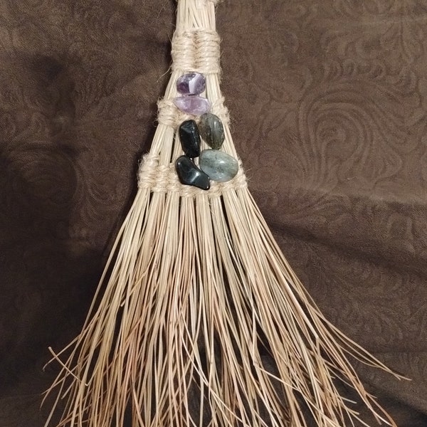 Ceremonial Pine Broom 9 inch