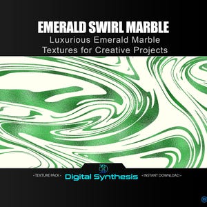 Emerald Marble Textures – 10 High‑Res Metallic Ivory Swirl Backgrounds for Branding, Art & Digital Design