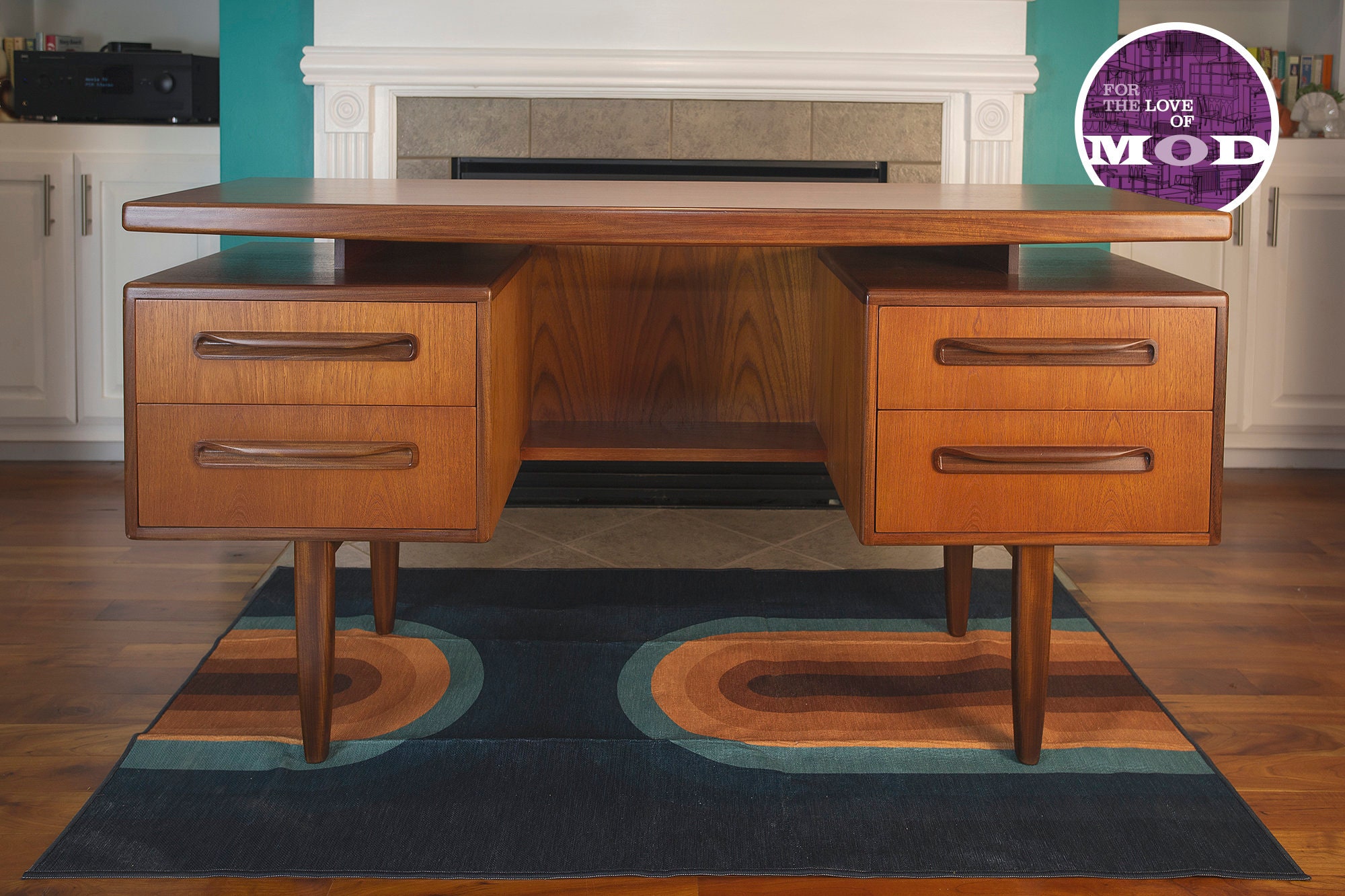 open lace back dress Vintage Mid Century Modern Oak Vanity / Dressing Table by G Plan