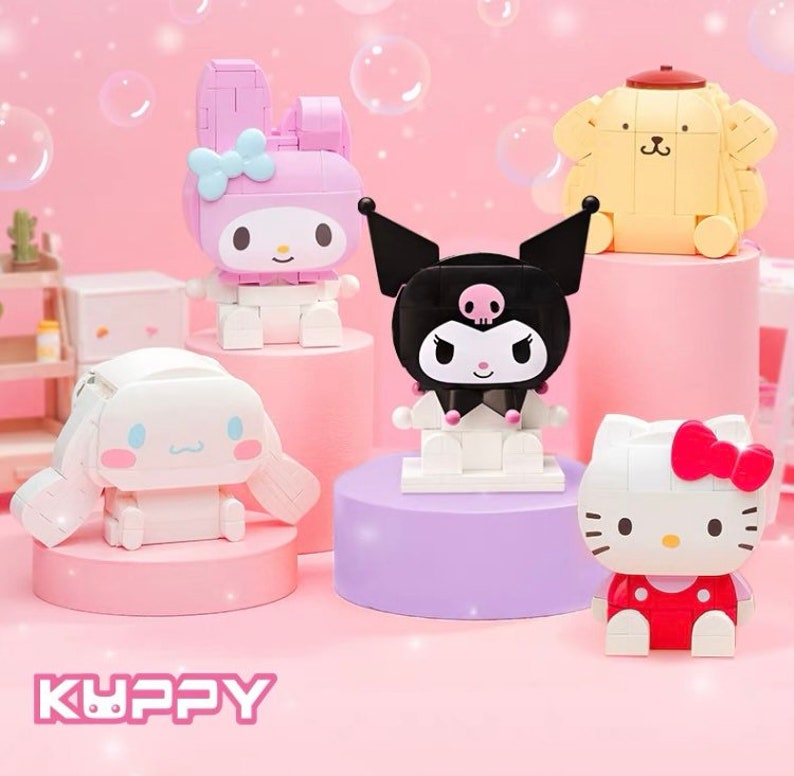 Sanrio My Melody Building Blocks Lego Toy Collections Kawaii Etsy