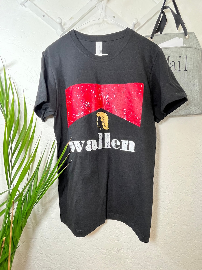 Morgan Wallen Black Graphic Tee - Etsy