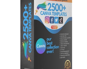 2500+ Canva Templates from TemplateDesignHub.com