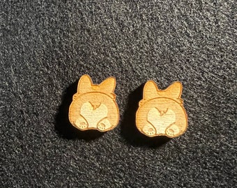 Corgi Bum Earrings