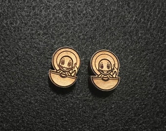 Charmander Pokeball Earrings