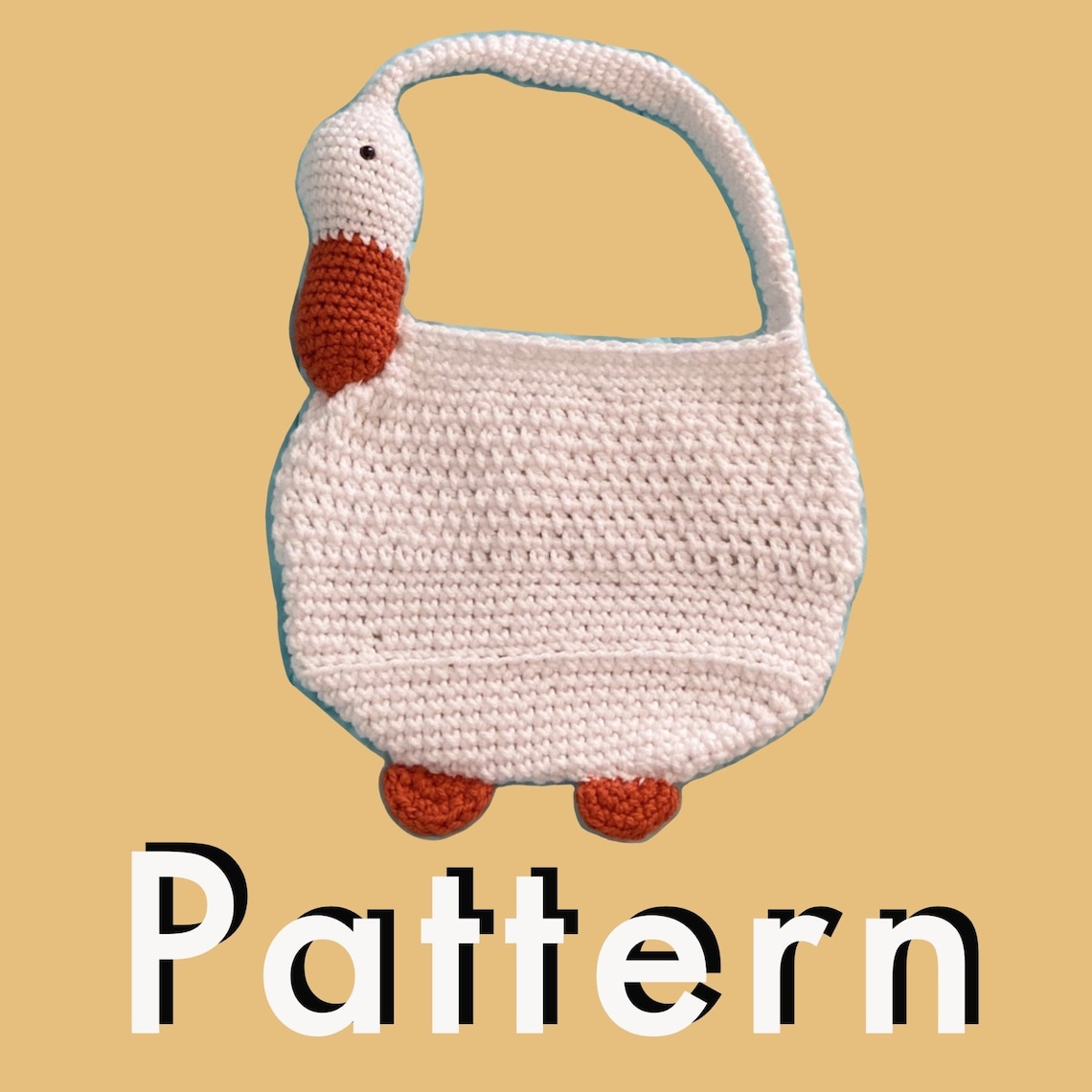 Crochet Goose Purse PATTERN Etsy