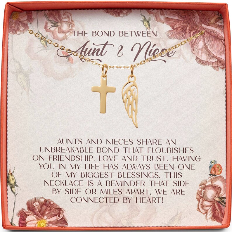 The Bond Between Aunt & Niece Unbreakable Bond Cross Etsy(04)