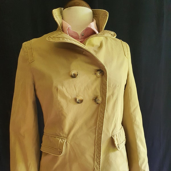 36FR / S - CACHAREL - Veste style trench court beige