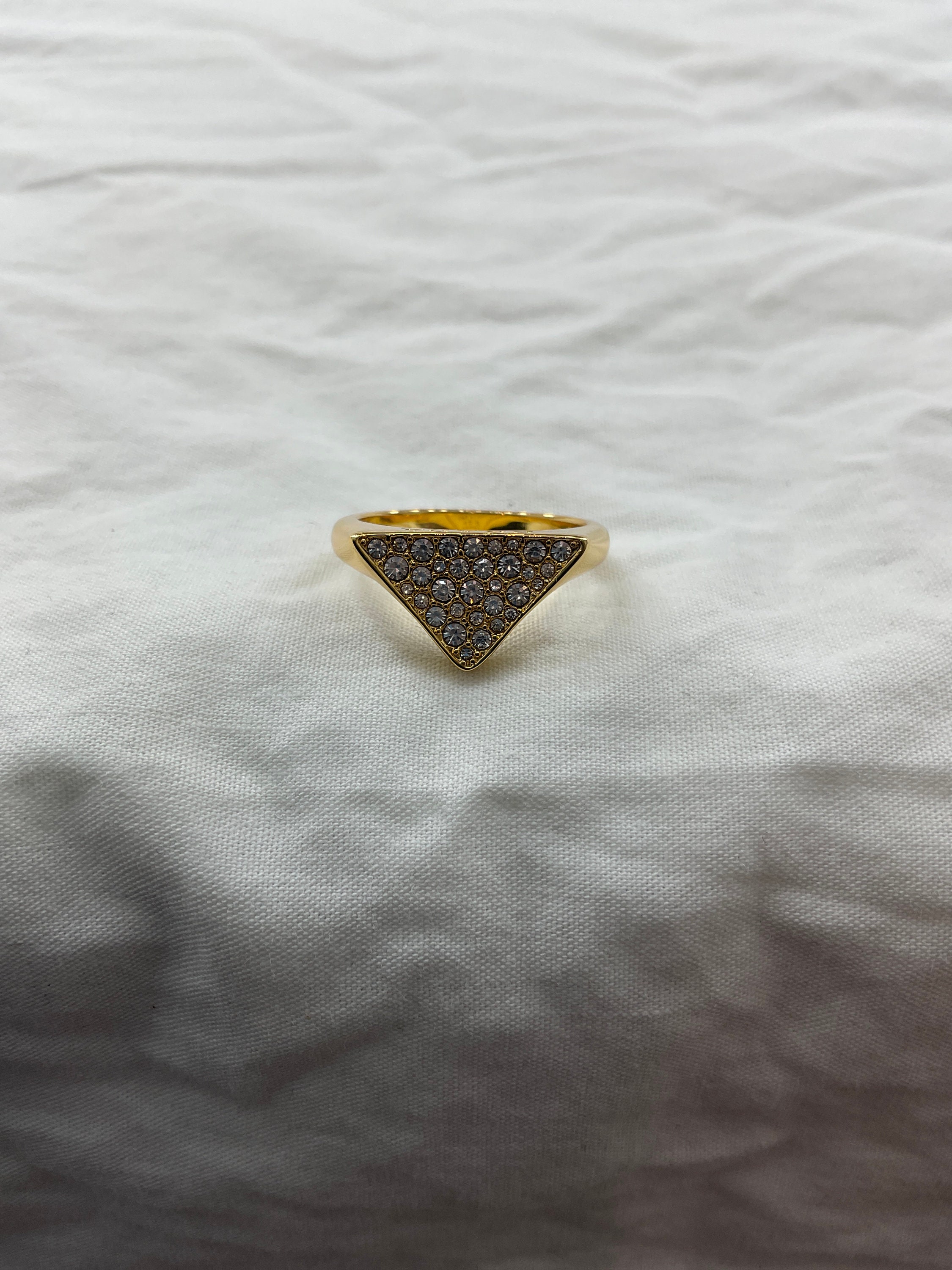 Louis Vuitton Monogram Carved Ring