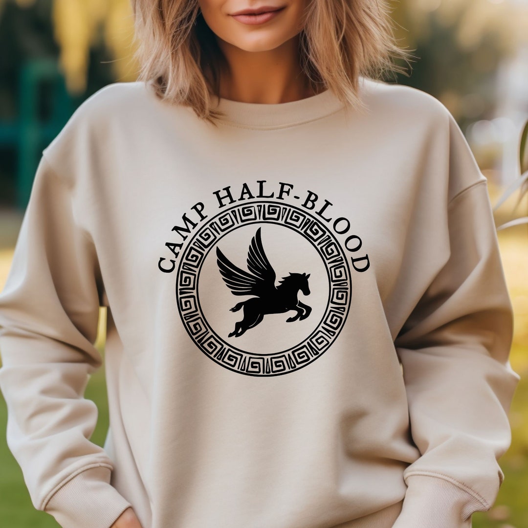 Camp Half Blood Sweatshirt, Camping Sweatshirt, Percy Jackson