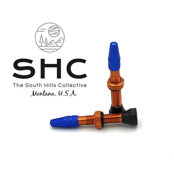 Orange Valve Caps Etsy