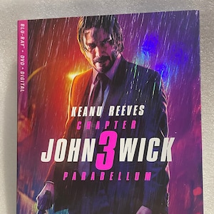 John Wick: Chapter 3--Parabellum Blu Ray with Slip Cover Brand New