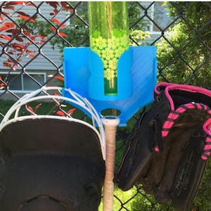 Softball and Baseball Dugout Organizer