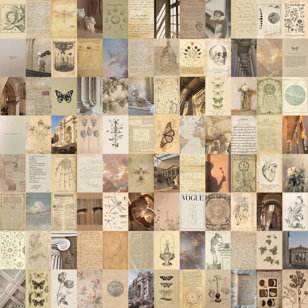 Light Academia Decor Etsy