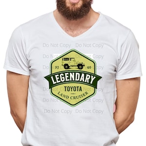 Legendary Land Cruiser FJ40 PNG Design - Cruiser Heads - Toyota Fan - Vintage