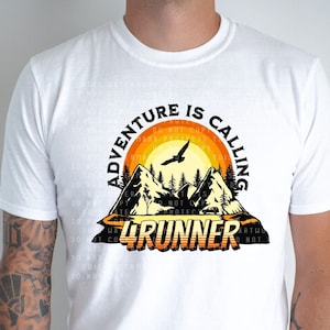 4Runner Toyota png, adventure is calling, scenic png, instant download, sublimation, Toyota png, Retro Toyota design, vintage png
