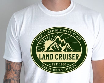 Toyota Land Cruiser PNG Design for Shirts and more - FJ, Cruiser Heads, Jeep Life LOL