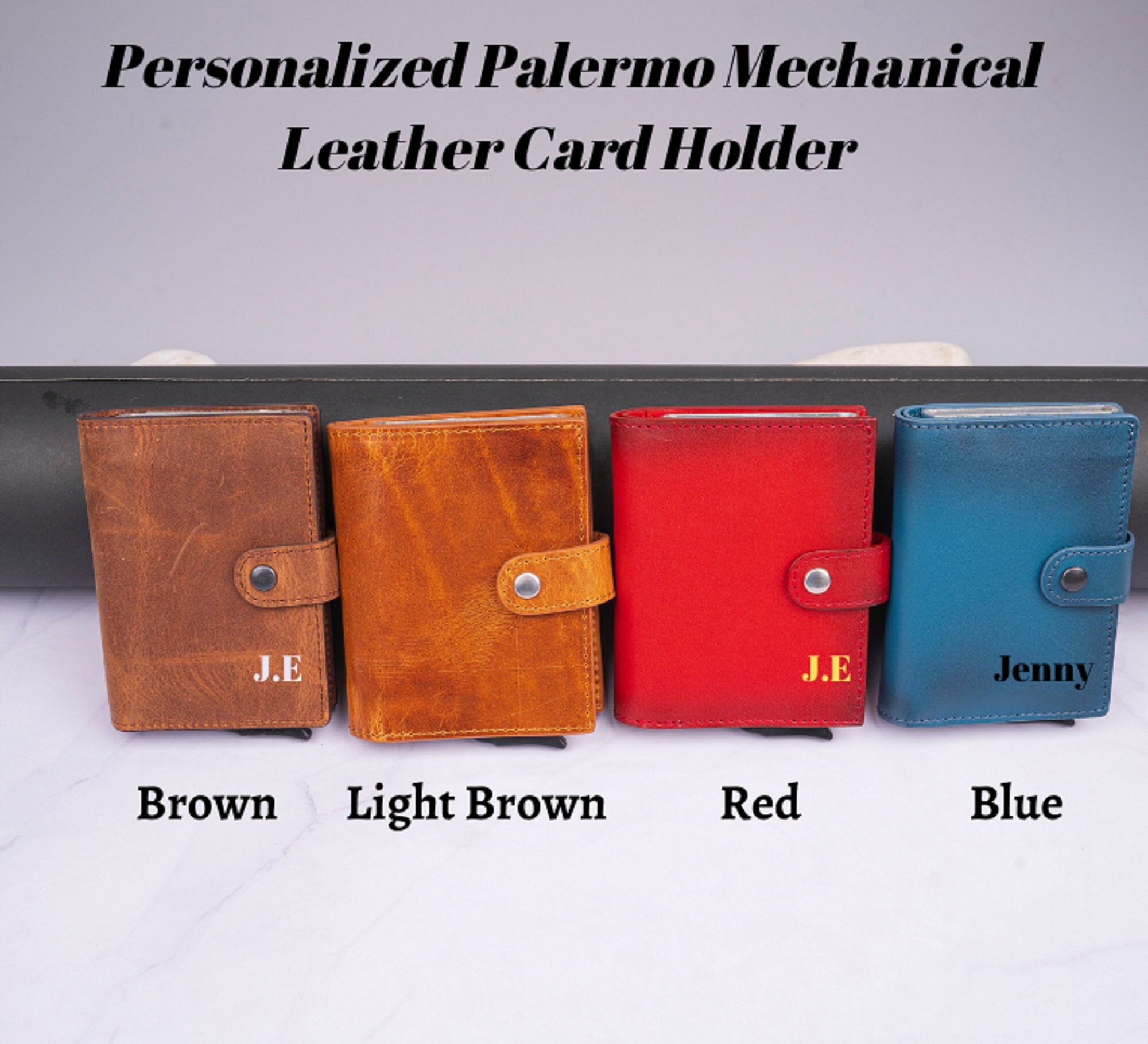 Hiller Leather Mobile Business Card Holder/Pocket Wallet/Money