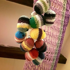 Lgbt-themed Amigurumi Bee Keychains | Handmade by NovaSoftCreations