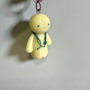 Nurse Smiski Clay Figure | Handmade Charm image 2