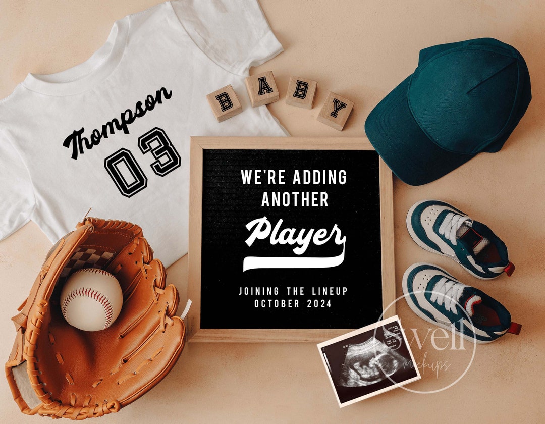 Baseball Pregnancy Announcement Sports Pregnancy Announcement Baby Boy