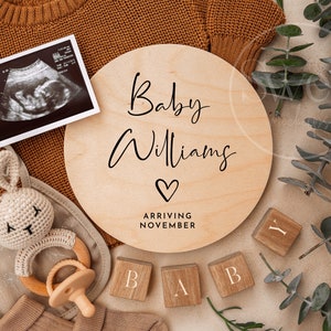 Zwangerschap aankondiging digitale Boho genderneutrale babyaankondiging zwangerschap onthullen aankondiging sociale media Instagram