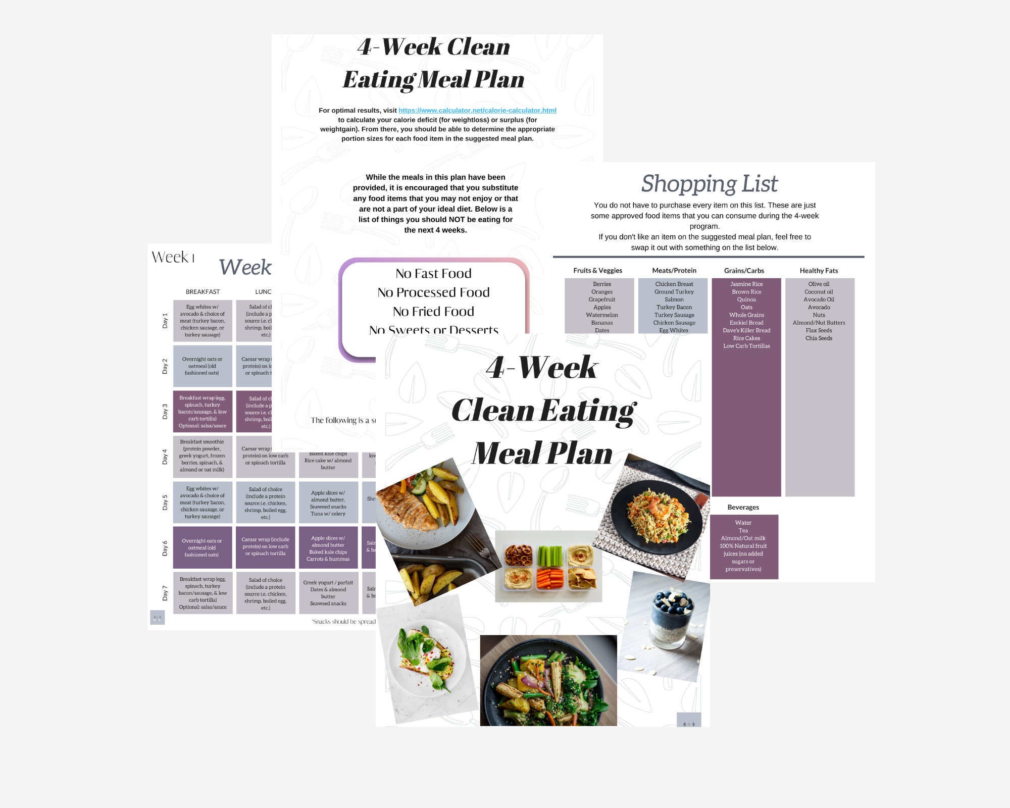 Clean Eating - Etsy