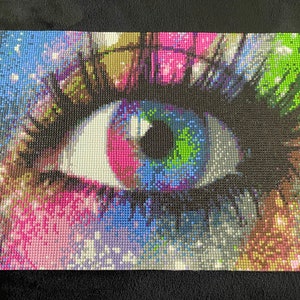 Galaxy Eye - Diamond Wall Art