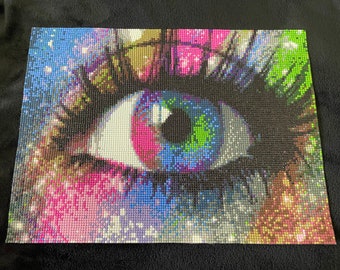 Galaxy Eye - Diamond Wall Art