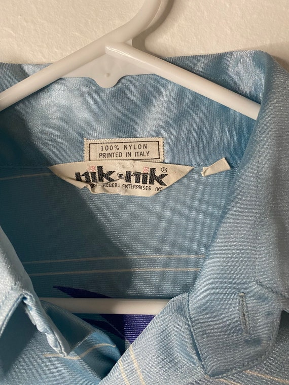 Vintage 1970’s Nik Nik Disco Shirt with Sailboat and … Gem