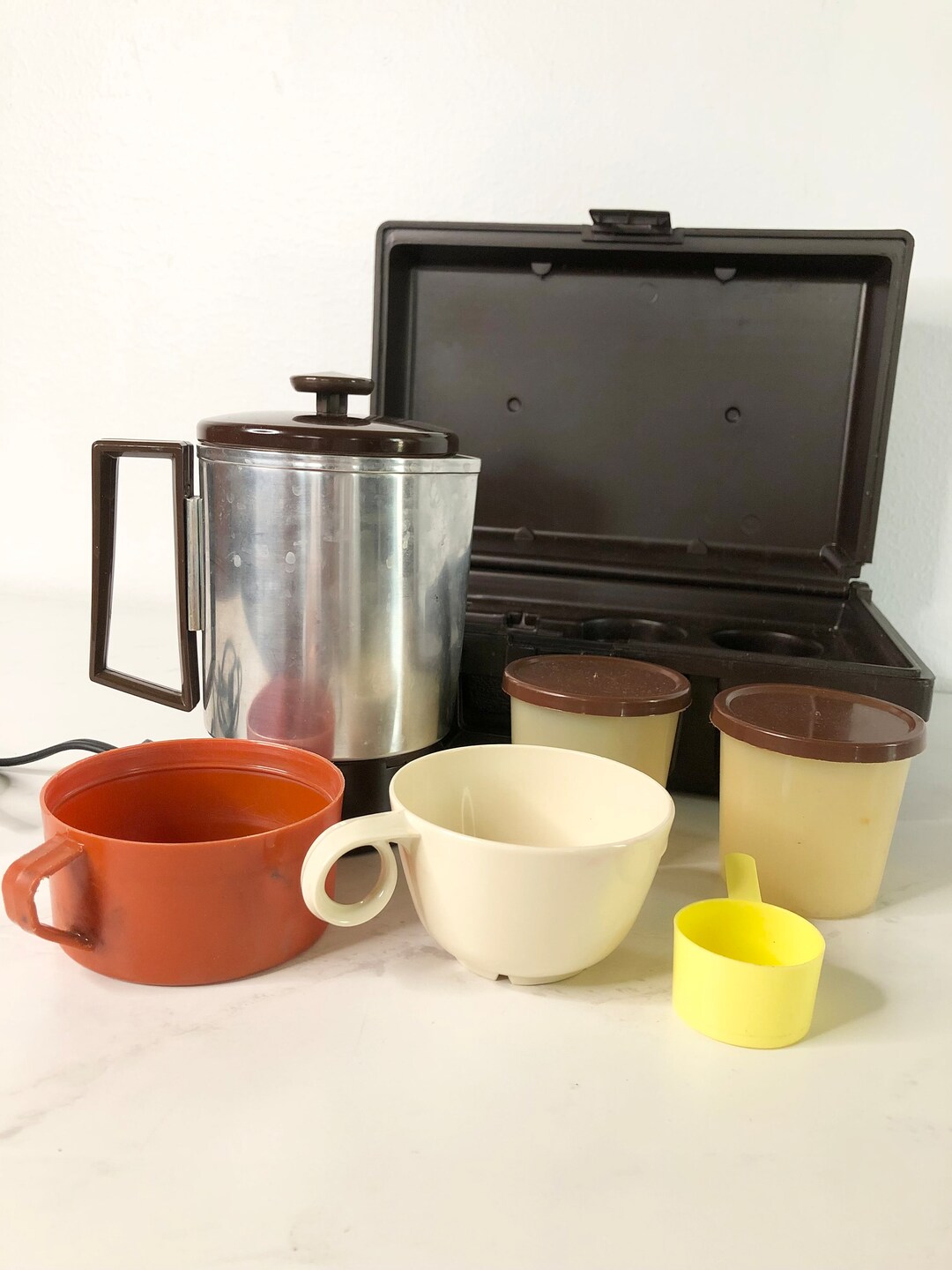 Vintage Nesco 4 Automatic Coffee Maker Travel Kit. Coffee Pot Etsy