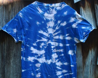Medium Guitar Tie-Dye Acid Washed T-Shirt